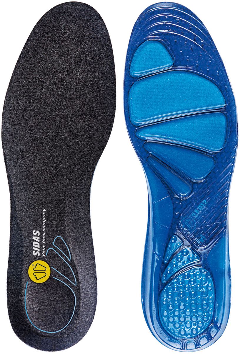 Стельки Sidas Cushioning Gel. Размер XLGESS-014 Стельки Sidas Cushioning Gel. Размер XLGESS-014Инновационная стелька Cushioning Gel: конструкция с применением dynamic gel для достижения максимальной мягкости в области пятки.Cтелька Cushioning Gel – снижает ударную нагрузку благодаря технолологии dynamic gel, разработанной компанией Sidas. Dynamic gel – множество микроячеек расположенных в зоне ударной нагрузки, которые деформируясь при ударе обеспечивают максимальную защиту. Обладает антибактериальным эффектом, легко стирается.1. Верхний слой: смягчающий и антибактериальный 2. Микро-перфорация: дышащая 3. Гель: для мягкости и комфорта 4. Dynamic Gel: Активное снижения ударной нагрузки.Длина стельки: 30 см.