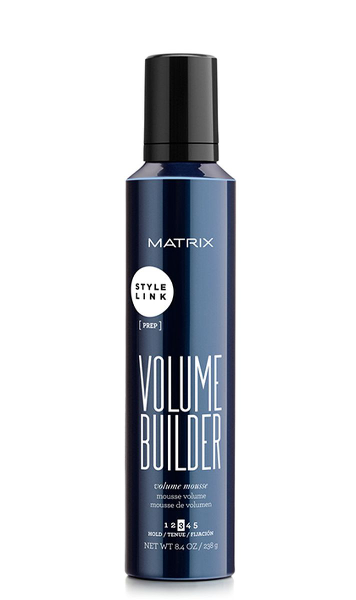 Matrix ВОЛЬЮМ БИЛДЕР Мусс для объема СТАЙЛ ЛИНК 247 МЛP0936800 Matrix ВОЛЬЮМ БИЛДЕР Мусс для объема СТАЙЛ ЛИНК 247 МЛP0936800Мусс дляобъема Volum Builder (Вольюм Билдер) от MATRIX создаёт объём и форму прически. Воздушная текстура мусса обеспечивает долговременный естественный объем без эффекта склеивания.