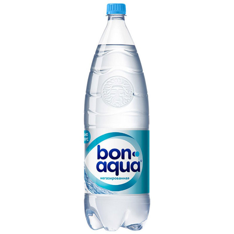 BonAqua Вода чистая питьевая негазированная, 1 л0120710 BonAqua Вода чистая питьевая негазированная, 1 л0120710BonAqua - это кристально чистая питьевая вода, высокого качества.BonAqua - известная и любимая в России марка. Производство воды Bon Aqua началось в Германии в 1988 году. В России запуск питьевой воды Bon Aqua был успешно осуществлен в 1994 году.BonAqua проходит 7-ми ступенчатую систему очистки и водоподготовки. Производится в строгом соответствии с высочайшими стандартами качества компании Coca-Cola. Содержит минеральные элементы (Ca, Mg). Обладатель золотой медали в категории Бутилированная вода выставки Вода: экология и технология (ЭКВАТЭК) .В России BonAqua 6 раз признавалась Товаром Года.
