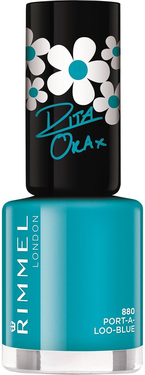 Rimmel Лак для ногтей 60 Seconds Super Shine, тон № 880 (port-a-loo blue), 8 мл34778209880 Rimmel Лак для ногтей 60 Seconds Super Shine, тон № 880 (port-a-loo blue), 8 мл34778209880Эксклюзивная коллекция лаков 60 seconds от Риты Ора!Невероятные, модные оттенки!Формула лака для ногтей 60 seconds Super Shine с аргановым и оливковым маслами для интенсивного ухода за ногтямиТехнология 3-в-1: базовое покрытие, насыщенный цвет и верхнее покрытие - одним движением кисточки!Удобная широкая кисточка Xpress Brush™ для удобного нанесения лакаОдна маленькая бутылочка дает суперблеск и стойкий цвет до 10 дней!Высыхает за 60 секунд!