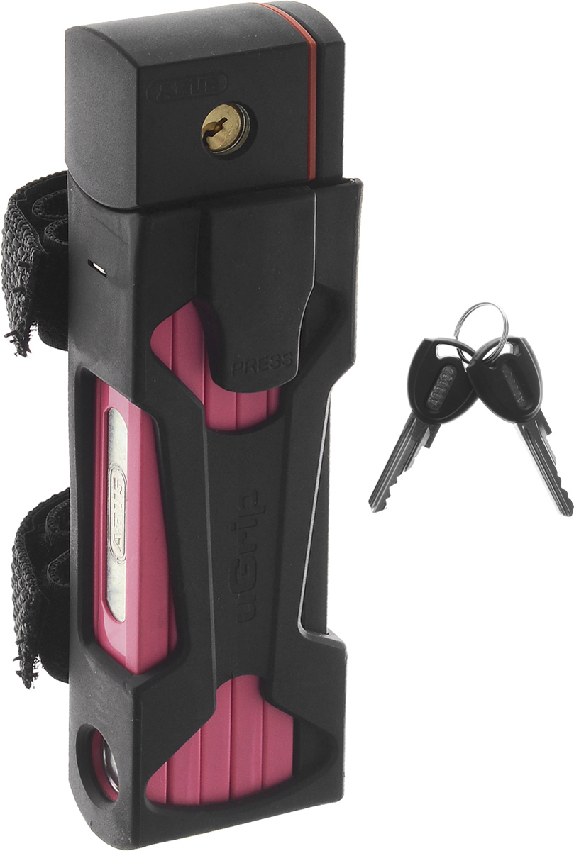 Велозамок Abus Bordo uGrip 5700/80, с ключами, длина 80 см112775_ABUS Велозамок Abus Bordo uGrip 5700/80, с ключами, длина 80 см112775_ABUSНадежный сегментный замок Abus Bordo uGrip 5700/80 объединяет лучшие качества U-замков и цепей - надежность и гибкость. Стальные пластины соединены шарнирами и двигаются относительно друг друга. Достаточная длина для крепления к неподвижному объекту, а также нескольких велосипедов между собой.Особенности:- 5-мм стальные пластины соединены шарнирами и движутся относительно друг друга;- замок компактно складывается для удобной транспортировки в чехле на раме;- чехол в комплекте;- крепление.Технические характеристики:Вес: 830 г.Длина: 80 см.Толщина: 5 мм.Тип замка: Английский односторонний.Количество ключей в комплекте: 2 шт.