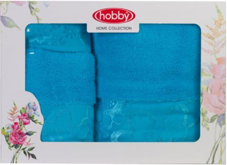 Набор полотенец Hobby Home Collection Dora, цвет: бирюзовый, 3 шт531-105 Набор полотенец Hobby Home Collection Dora, цвет: бирюзовый, 3 шт531-105Набор Hobby Home Collection Dora состоит из трех махровых полотенец, выполненных из натурального 100% хлопка. Изделия мягкие, отлично впитывают влагу, быстро сохнут, сохраняют яркость цвета и не теряют форму даже после многократных стирок. Полотенца Hobby Home Collection Dora очень практичны и неприхотливы в уходе. Они легко впишутся в любой интерьер благодаря своей нежной цветовой гамме.