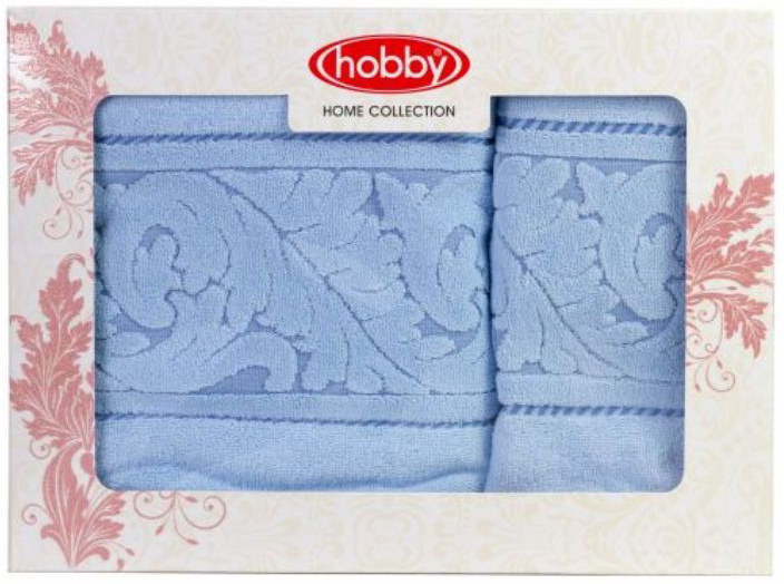Полотенце махровое Hobby Home Collection Sultan, цвет: голубой, 50х90 см, 70х140 см, 2 штRSP-202S Полотенце махровое Hobby Home Collection Sultan, цвет: голубой, 50х90 см, 70х140 см, 2 штRSP-202SПолотенца марки Хобби уникальны и разрабатываются эксклюзивно для данной марки. При создании коллекции используются самые высокотехнологичные ткацкие приемы. Дизайнеры марки украшают вещи изысканным декором. Коллекция линии соответствует актуальным тенденциям, диктуемым мировыми подиумами и модой в области домашнего текстиля.