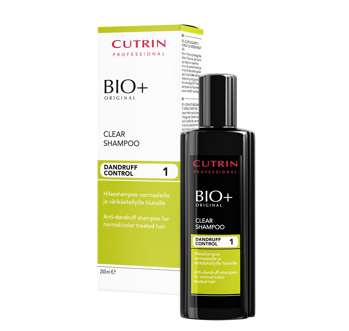 Cutrin Bio+ Шампунь против перхоти для нормальных и окрашенных волос, 200 млFS-00897 Cutrin Bio+ Шампунь против перхоти для нормальных и окрашенных волос, 200 млFS-00897Новая оригинальная отдушка цитруса, мяты и зеленого чая освежает волосы и кожу головы.Эффективно, но деликатно устраняет перхоть и предотвращает ее повторное появление.Делает волосы послушными, облегчает расчесывание.Подходит для ежедневного применения.