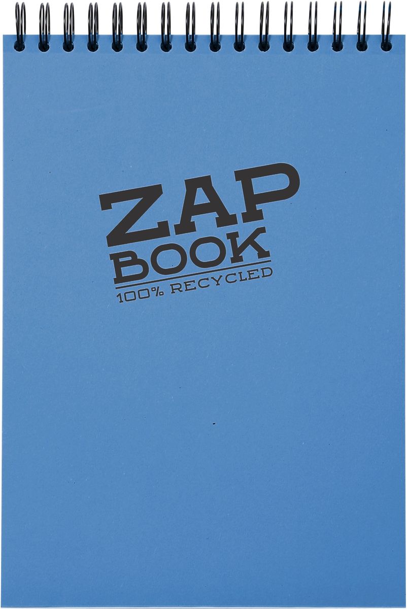 Блокнот Clairefontaine Zap Book, цвет: синий, формат A6, 160 листов. 3356С72523WD Блокнот Clairefontaine Zap Book, цвет: синий, формат A6, 160 листов. 3356С72523WDОригинальный блокнот Clairefontaine идеально подойдет для памятных записей, любимых стихов, рисунков и многого другого. Плотная обложкапредохраняет листы от порчи изамятия. Такой блокнот станет забавным и практичным подарком - он не затеряется среди бумаг, и долгое время будет вызывать улыбку окружающих.