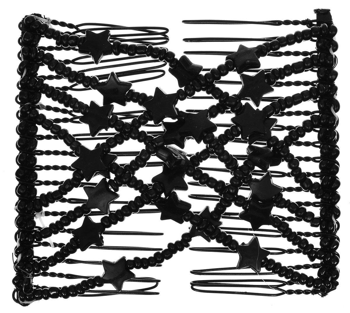 EZ-Combs Заколка Изи-Комбс, одинарная, цвет: черный. ЗИО_звездыСерьги с подвесками EZ-Combs Заколка Изи-Комбс, одинарная, цвет: черный. ЗИО_звездыСерьги с подвескамиУдобная и практичная EZ-Combs подходит для любого типа волос: тонких, жестких, вьющихся или прямых, и не наносит им никакого вреда. Заколка не мешает движениям головы и не создает дискомфорта, когда вы отдыхаете или управляете автомобилем. Каждый гребень имеет по 20 зубьев для надежной фиксации заколки на волосах! И даже во время бега и интенсивных тренировок в спортзале EZ-Combs не падает; она прочно фиксирует прическу, сохраняя укладку в первозданном виде.Небольшая и легкая заколка для волос EZ-Combs поместится в любой дамской сумочке, позволяя быстро и без особых усилий создавать неповторимые прически там, где вам это удобно. Гребень прекрасно сочетается с любой одеждой: будь это классический или спортивный стиль, завершая гармоничный облик современной леди. И неважно, какой образ жизни вы ведете, если у вас есть EZ-Combs, вы всегда будете выглядеть потрясающе.