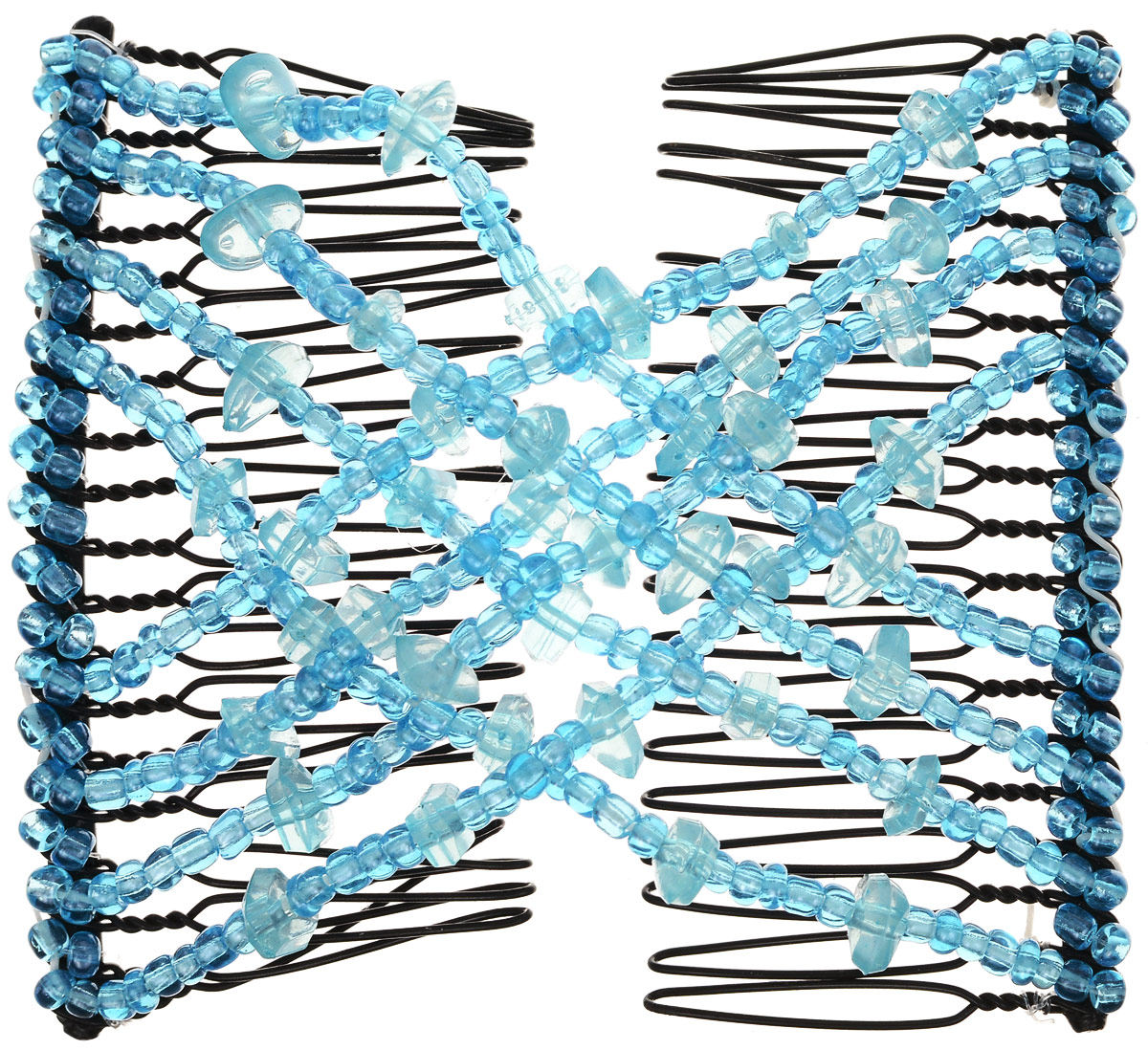 EZ-Combs Заколка Изи-Комбс, одинарная, цвет: голубой. ЗИО_ осколкиMN 141,2_розовый, 141/2 EZ-Combs Заколка Изи-Комбс, одинарная, цвет: голубой. ЗИО_ осколкиMN 141,2_розовый, 141/2Удобная и практичная EZ-Combs подходит для любого типа волос: тонких, жестких, вьющихся или прямых, и не наносит им никакого вреда. Заколка не мешает движениям головы и не создает дискомфорта, когда вы отдыхаете или управляете автомобилем. Каждый гребень имеет по 20 зубьев для надежной фиксации заколки на волосах! И даже во время бега и интенсивных тренировок в спортзале EZ-Combs не падает; она прочно фиксирует прическу, сохраняя укладку в первозданном виде.Небольшая и легкая заколка для волос EZ-Combs поместится в любой дамской сумочке, позволяя быстро и без особых усилий создавать неповторимые прически там, где вам это удобно. Гребень прекрасно сочетается с любой одеждой: будь это классический или спортивный стиль, завершая гармоничный облик современной леди. И неважно, какой образ жизни вы ведете, если у вас есть EZ-Combs, вы всегда будете выглядеть потрясающе.