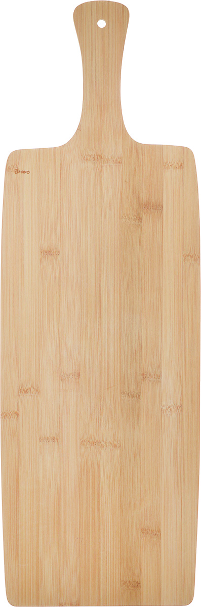 Доска разделочная LarangE От шефа, 60 х 20 х 1 см115510 Доска разделочная LarangE От шефа, 60 х 20 х 1 см115510Доска разделочная LarangE От шефа изготовлена из качественного бамбука.Бамбук обладает плотной и очень твердой структурой (400-700 кг/м3), устойчив к механическим и климатическим воздействиям. Доски из бамбука не рассыхаются и не трескаются, не портятся от мытья в теплой воде, не впитывают влагу и запахи и имеют долгий срок службы. Бамбук - это 100% экологически чистый продукт. Доска снабжена ручкой для удобного использования и отверстием для подвешивания на стену. Доска разделочная LarangE От шефа станет полезным приобретением для вашей кухни, а также красиво дополнит как современный, так и классический интерьер. Не рекомендуется мыть в посудомоечной машине.