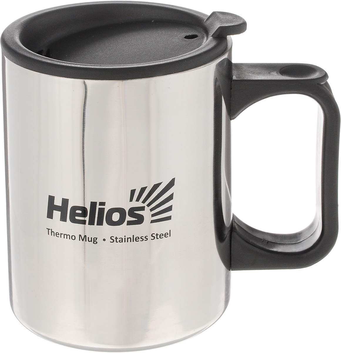 Термокружка Helios HS TK-008, с крышкой-поилкой, 400 млWS 7064 Термокружка Helios HS TK-008, с крышкой-поилкой, 400 млWS 7064Термокружка Helios HS TK-008 предназначена специально для горячих и холодных напитков. Она изготовлена из высококачественной нержавеющей стали. Двойная стенка гарантирует долгое сохранение температуры и убережет от ожогов при заваривании чая или кофе. Крышка-поилка из термостойкого пластика предохраняет от проливания и не дает напитку остыть.Такая кружка прекрасно сохраняет свою целостность и первозданный вид даже при многократном использовании.Диаметр кружки (по верхнему краю): 7,8 см. Высота кружки (без учета крышки): 10 см.
