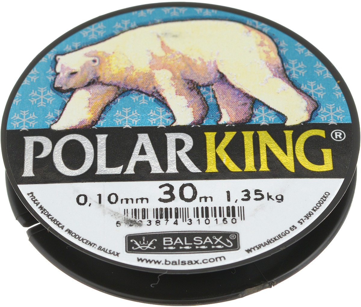 Леска зимняя Balsax Polar King, 30 м, 0,10 мм, 1,35 кг010-01199-23 Леска зимняя Balsax Polar King, 30 м, 0,10 мм, 1,35 кг010-01199-23Леска Balsax Polar King изготовлена из 100% нейлона и очень хорошо выдерживает низкие температуры. Даже в самом холодном климате, при температуре вплоть до -40°C, она сохраняет свои свойства практически без изменений, в то время как традиционные лески становятся менее эластичными и теряют прочность.Поверхность лески обработана таким образом, что она не обмерзает и отлично подходит для подледного лова. Прочна в местах вязки узлов даже при минимальном диаметре.