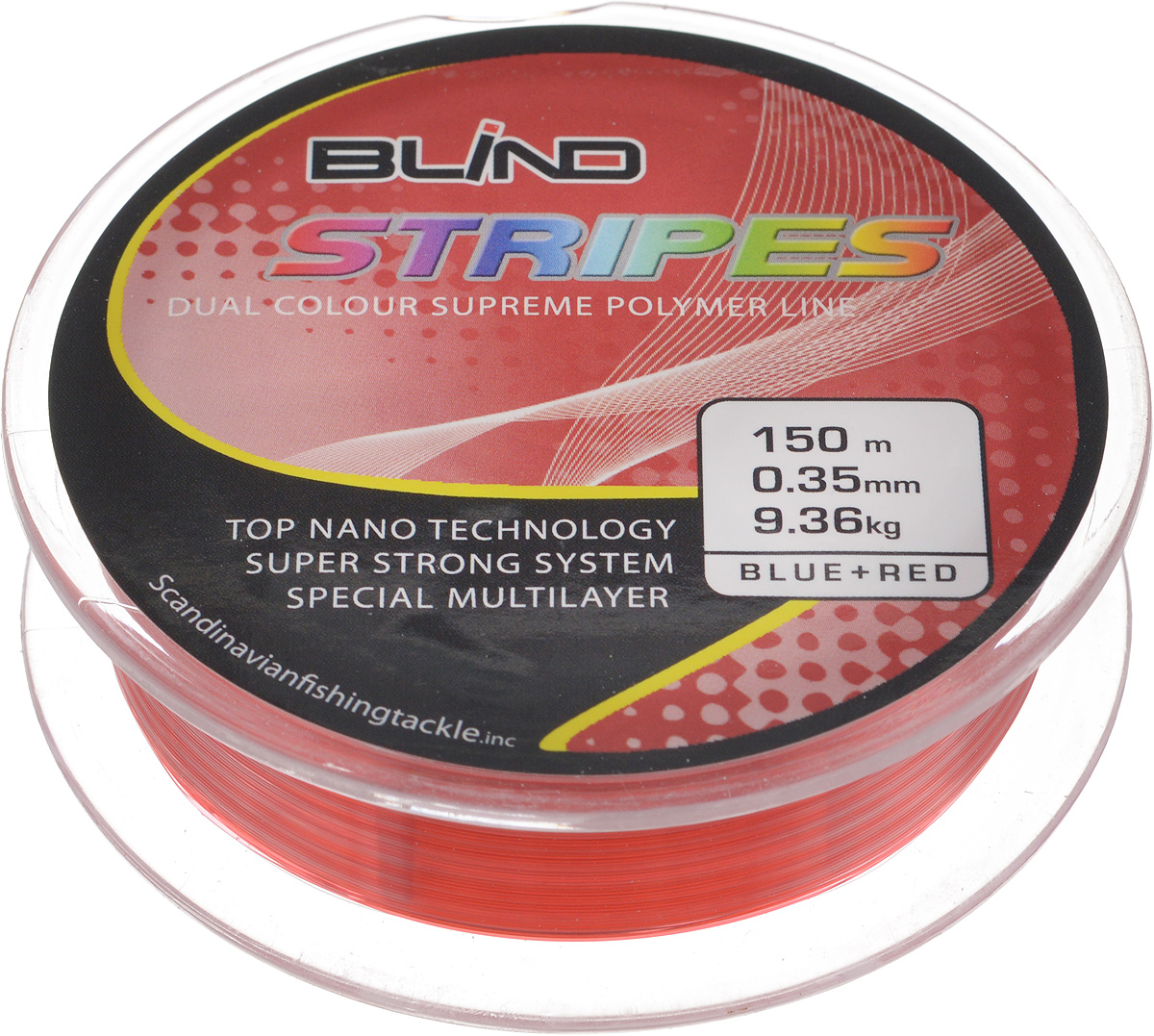 Леска Blind Fishing Line Stripes, 150 м, 0,35 мм, 9,36 кг1232624 Леска Blind Fishing Line Stripes, 150 м, 0,35 мм, 9,36 кг1232624Леска Blind Fishing Line Stripes - отличная модель, которая выполнена из высококачественного полимера. Отсутствие остаточной деформации позволяет избежать запутывания лески. Стойкость к неожиданным рывкам и резким броскам рыбы позволяет забрасывать приманку далеко, при этом исключается риск обрыва лески.