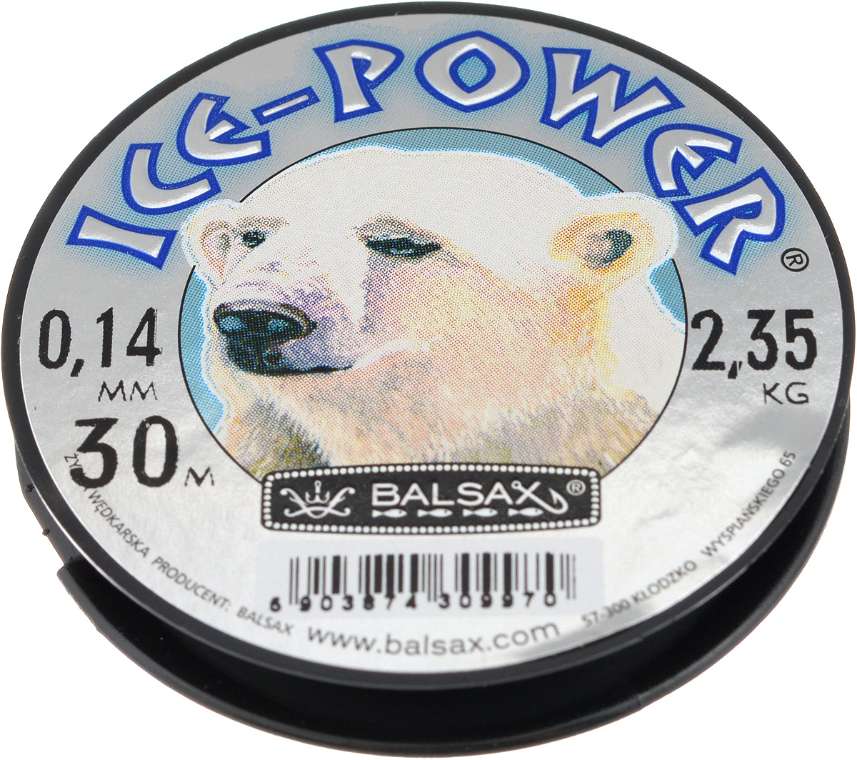 Леска зимняя Balsax Ice Power, 30 м, 0,14 мм, 2,35 кг310-04014 Леска зимняя Balsax Ice Power, 30 м, 0,14 мм, 2,35 кг310-04014Леска Balsax Ice Power изготовлена из 100% нейлона и очень хорошо выдерживает низкие температуры. Даже в самом холодном климате, при температуре вплоть до -40°C, она сохраняет свои свойства практически без изменений, в то время как традиционные лески становятся менее эластичными и теряют прочность.Поверхность лески обработана таким образом, что она не обмерзает и отлично подходит для подледного лова. Прочна в местах вязки узлов даже при минимальном диаметре.