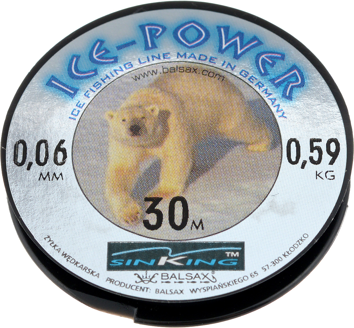 Леска зимняя Balsax Ice Power, 30 м, 0,06 мм, 0,59 кг312-07008 Леска зимняя Balsax Ice Power, 30 м, 0,06 мм, 0,59 кг312-07008Леска Balsax Ice Power изготовлена из 100% нейлона и очень хорошо выдерживает низкие температуры. Даже в самом холодном климате, при температуре вплоть до -40°C, она сохраняет свои свойства практически без изменений, в то время как традиционные лески становятся менее эластичными и теряют прочность.Поверхность лески обработана таким образом, что она не обмерзает и отлично подходит для подледного лова. Прочна в местах вязки узлов даже при минимальном диаметре.