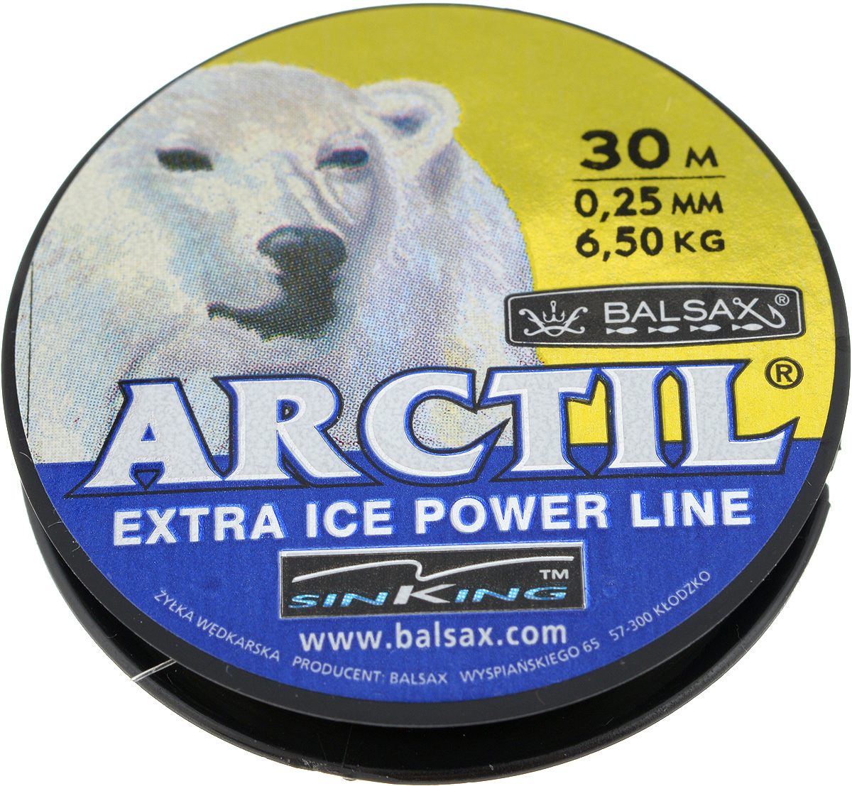 Леска зимняя Balsax Arctil, 30 м, 0,25 мм, 6,5 кг59264 Леска зимняя Balsax Arctil, 30 м, 0,25 мм, 6,5 кг59264Леска Balsax Arctil изготовлена из 100% нейлона и очень хорошо выдерживает низкие температуры. Даже в самом холодном климате, при температуре вплоть до -40°C, она сохраняет свои свойства практически без изменений, в то время как традиционные лески становятся менее эластичными и теряют прочность.Поверхность лески обработана таким образом, что она не обмерзает и отлично подходит для подледного лова. Прочна в местах вязки узлов даже при минимальном диаметре.