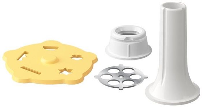 Аксессуары для мясорубки Tescoma Handy, : формочка для печенья, наполнитель колбас. 64358754 009312 Аксессуары для мясорубки Tescoma Handy, : формочка для печенья, наполнитель колбас. 64358754 009312Формочка для печенья прекрасно подходит для приготовления домашнего печенья, наполнитель - для простого приготовления домашних колбас. Изготовлено из прочного пластика и первоклассной нержавеющей стали, подходит для мытья в посудомоечной машине, предназначено для мясорубки HANDY. Инструкция по использованию и рецепты внутри упаковки.