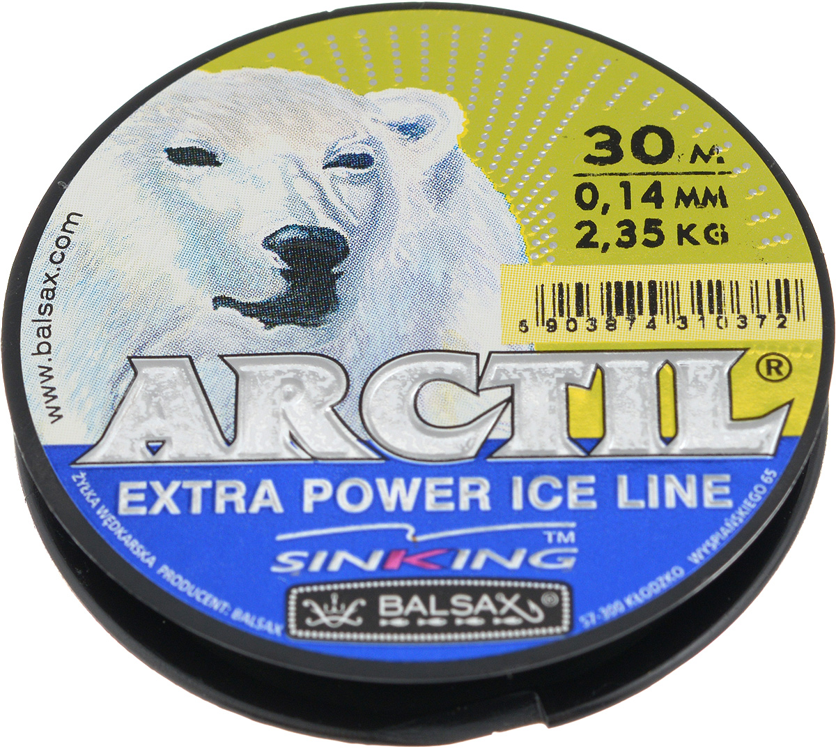 Леска зимняя Balsax Arctil, 30 м, 0,14 мм, 2,35 кг59267 Леска зимняя Balsax Arctil, 30 м, 0,14 мм, 2,35 кг59267Леска Balsax Arctil изготовлена из 100% нейлона и очень хорошо выдерживает низкие температуры. Даже в самом холодном климате, при температуре вплоть до -40°C, она сохраняет свои свойства практически без изменений, в то время как традиционные лески становятся менее эластичными и теряют прочность.Поверхность лески обработана таким образом, что она не обмерзает и отлично подходит для подледного лова. Прочна в местах вязки узлов даже при минимальном диаметре.