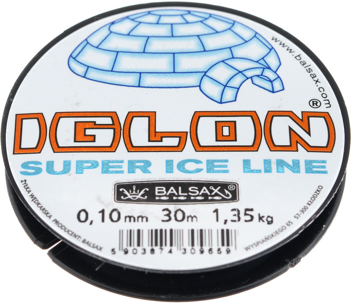 Леска зимняя Balsax Iglon, 30 м, 0,10 мм, 1,35 кг312-06006 Леска зимняя Balsax Iglon, 30 м, 0,10 мм, 1,35 кг312-06006Леска Balsax Iglon изготовлена из 100% нейлона и очень хорошо выдерживает низкие температуры. Даже в самом холодном климате, при температуре вплоть до -40°C, она сохраняет свои свойства практически без изменений, в то время как традиционные лески становятся менее эластичными и теряют прочность.Поверхность лески обработана таким образом, что она не обмерзает и отлично подходит для подледного лова. Прочна в местах вязки узлов даже при минимальном диаметре.