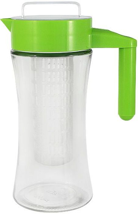 Кувшин SinoGlass, с кассетой, цвет: зеленый, 1 л. SI-67674001-ALVT-1520(SR) Кувшин SinoGlass, с кассетой, цвет: зеленый, 1 л. SI-67674001-ALVT-1520(SR)Кувшин с кассетой, 1 л, стекло, зеленыйSinoGlass – один из крупнейших производителей стеклянной посуды, известной во всем мире.Мировую популярность изделий торговой марки SinoGlass в первую очередь обеспечила группа выдающихся дизайнеров из Европы, Америки и Восточной Азии, работающих на фабрике.Вторым слагаемым успеха данной посуды явился строгий контроль качества на всех этапах производства изделий на самом современном и надежном оборудовании.Все банки и емкости имеют очень удобные крышки и формы, практичны в использовании, легко моются.