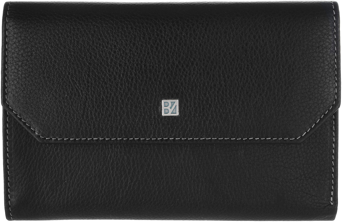 Кошелек женский Bodenschatz, цвет: черный. 8-980INT-06501 Кошелек женский Bodenschatz, цвет: черный. 8-980INT-06501Женский кошелек Bodenschatz выполнен из натуральной высококачественной кожи. Изделие закрывается клапаном на застежку-кнопку. Внутри располагаются два отделение для купюр, двенадцать кармашков для пластиковых карт, три скрытых кармашка, карман для мелочи на металлической кнопке, снаружи на задней стенке - карман для бумаг.