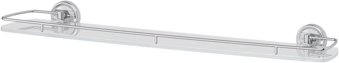 Полка для ванной комнаты FBS Ellea, с держателями, 70 см, цвет: хром. ELL 017282134 Полка для ванной комнаты FBS Ellea, с держателями, 70 см, цвет: хром. ELL 017282134Аксессуары торговой марки FBS производятся на заводе ELLUX Gluck s.r.o., имеющем 20-летний опыт работы. Предприятие расположено в Злинском крае, исторически знаменитом своим промышленным потенциалом. Компоненты из всемирно известного богемского хрусталя выгодно дополняют серии аксессуаров. Широкий ассортимент, разнообразие форм, высочайшее качество исполнения и техническое?совершенство продукции отвечают самым высоким требованиям. Продукция FBS представлена на российском рынке уже более 10 лет и за это время успела завоевать заслуженную популярность у покупателей, отдающих предпочтение дорогой и качественной продукции.
