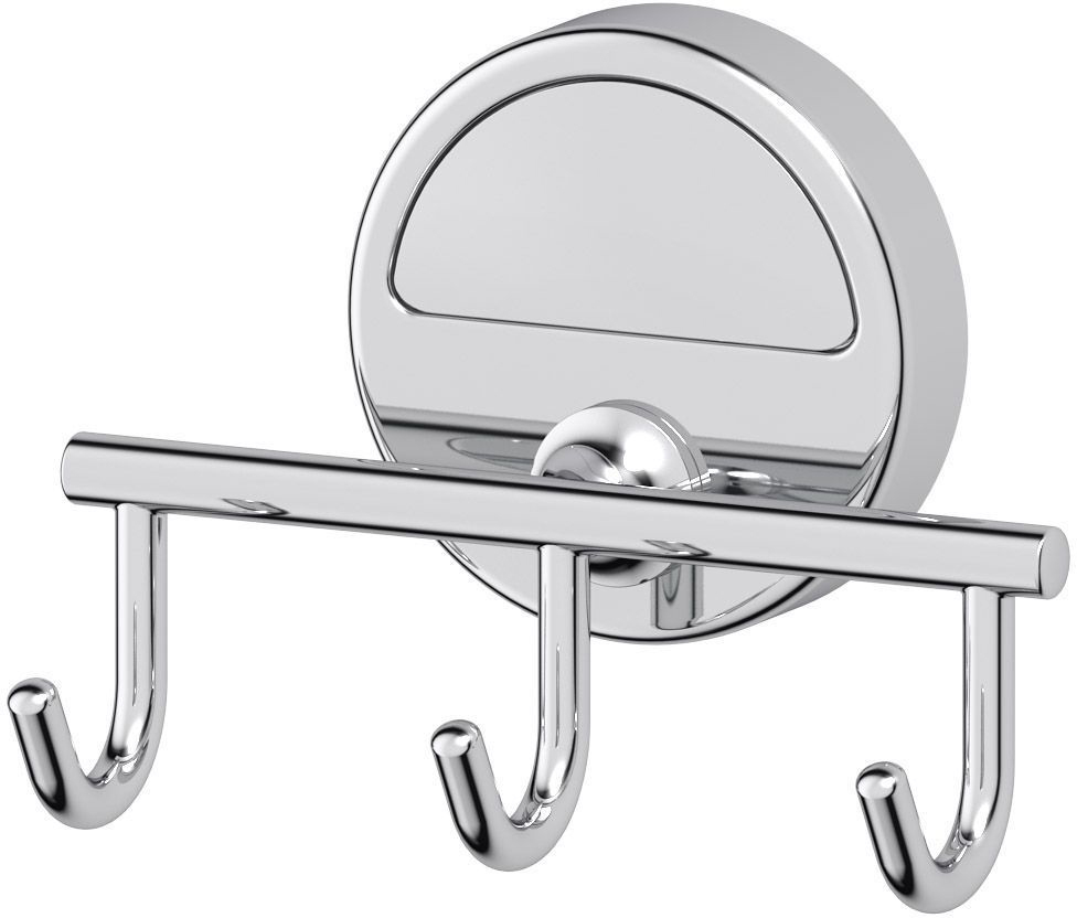 Крючок для ванной FBS Luxia, тройной, цвет: хром. LUX 003RYN 032 Крючок для ванной FBS Luxia, тройной, цвет: хром. LUX 003RYN 032Аксессуары торговой марки FBS производятся на заводе ELLUX Gluck s.r.o., имеющем 20-летний опыт работы. Предприятие расположено в Злинском крае, исторически знаменитом своим промышленным потенциалом. Компоненты из всемирно известного богемского хрусталя выгодно дополняют серии аксессуаров. Широкий ассортимент, разнообразие форм, высочайшее качество исполнения и техническое?совершенство продукции отвечают самым высоким требованиям. Продукция FBS представлена на российском рынке уже более 10 лет и за это время успела завоевать заслуженную популярность у покупателей, отдающих предпочтение дорогой и качественной продукции.