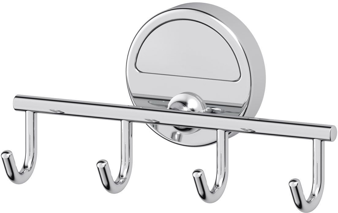 Крючок для ванной FBS Luxia, четверной, цвет: хром. LUX 0043005 Крючок для ванной FBS Luxia, четверной, цвет: хром. LUX 0043005Аксессуары торговой марки FBS производятся на заводе ELLUX Gluck s.r.o., имеющем 20-летний опыт работы. Предприятие расположено в Злинском крае, исторически знаменитом своим промышленным потенциалом. Компоненты из всемирно известного богемского хрусталя выгодно дополняют серии аксессуаров. Широкий ассортимент, разнообразие форм, высочайшее качество исполнения и техническое?совершенство продукции отвечают самым высоким требованиям. Продукция FBS представлена на российском рынке уже более 10 лет и за это время успела завоевать заслуженную популярность у покупателей, отдающих предпочтение дорогой и качественной продукции.
