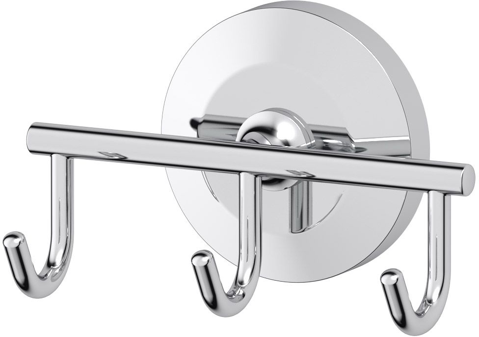 Крючок для ванной FBS Standard, тройной, цвет: хром. STA 003VIZ 005 Крючок для ванной FBS Standard, тройной, цвет: хром. STA 003VIZ 005Аксессуары торговой марки FBS производятся на заводе ELLUX Gluck s.r.o., имеющем 20-летний опыт работы. Предприятие расположено в Злинском крае, исторически знаменитом своим промышленным потенциалом. Компоненты из всемирно известного богемского хрусталя выгодно дополняют серии аксессуаров. Широкий ассортимент, разнообразие форм, высочайшее качество исполнения и техническое?совершенство продукции отвечают самым высоким требованиям. Продукция FBS представлена на российском рынке уже более 10 лет и за это время успела завоевать заслуженную популярность у покупателей, отдающих предпочтение дорогой и качественной продукции.