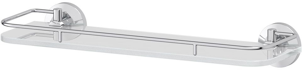 Полка для ванной комнаты FBS Standard, с держателями, 40 см, цвет: хром. STA 014HAR 034 Полка для ванной комнаты FBS Standard, с держателями, 40 см, цвет: хром. STA 014HAR 034Аксессуары торговой марки FBS производятся на заводе ELLUX Gluck s.r.o., имеющем 20-летний опыт работы. Предприятие расположено в Злинском крае, исторически знаменитом своим промышленным потенциалом. Компоненты из всемирно известного богемского хрусталя выгодно дополняют серии аксессуаров. Широкий ассортимент, разнообразие форм, высочайшее качество исполнения и техническое?совершенство продукции отвечают самым высоким требованиям. Продукция FBS представлена на российском рынке уже более 10 лет и за это время успела завоевать заслуженную популярность у покупателей, отдающих предпочтение дорогой и качественной продукции.