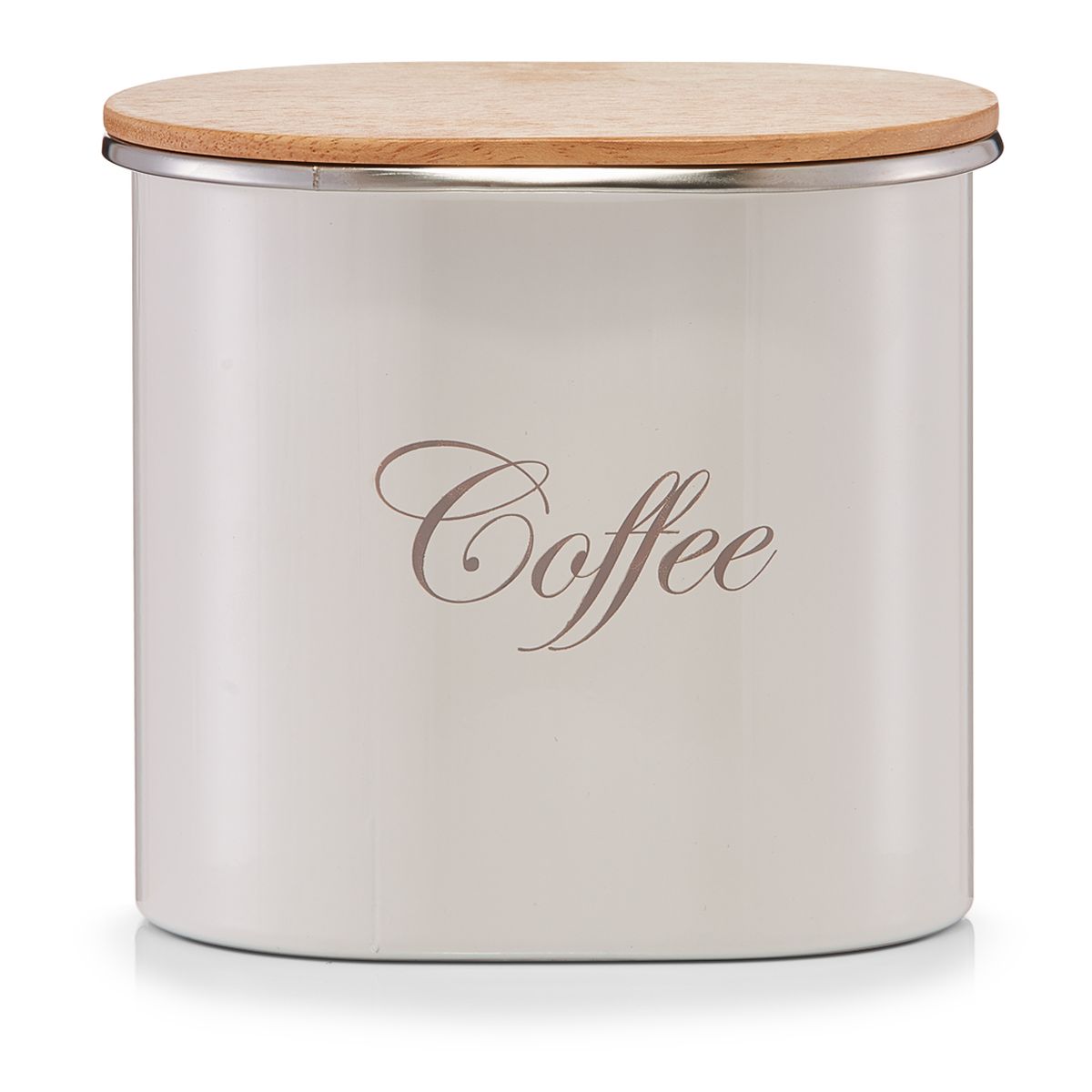 Банка для хранения Zeller Coffe, 15 х 11 х 13,5 смVT-1520(SR) Банка для хранения Zeller Coffe, 15 х 11 х 13,5 смVT-1520(SR)Банка Zeller Coffee, выполненная из металла, снабжена деревянной крышкой, которая плотно и герметично закрывается, дольше сохраняя аромат и свежесть содержимого. Изделие предназначено для хранения любого вида кофе. Стильная и практичная, такая банка станет незаменимым аксессуаром на любой кухне.