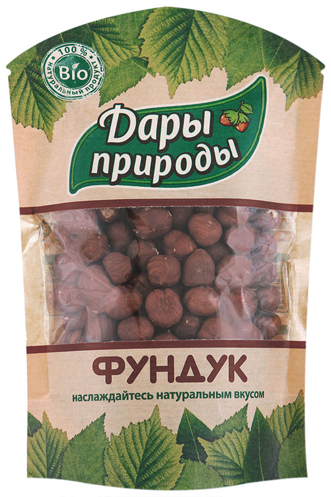 Дары природы фундук без обжарки ядро, 160 г0120710 Дары природы фундук без обжарки ядро, 160 г0120710Фундук Дары природы - это отборные орехи, не подвергнутые обжарке и сохранившие для вас всю пользу, заложенную самой природой!Фундук с давних времен славится не только своим прекрасным вкусом, но и множеством полезных свойств. Активные вещества, содержащиеся в фундуке, помогут укрепить иммунитет, поддержать здоровье и красоту кожи и волос, снизить уровень холестерина.