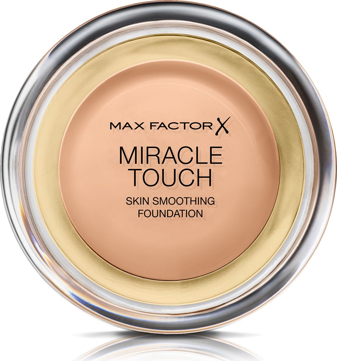 Max Factor Тональная Основа Miracle Touch Тон 45 warm almond 11,5 грSC-FM20104 Max Factor Тональная Основа Miracle Touch Тон 45 warm almond 11,5 грSC-FM20104Уникальная универсальная тональная основа Max Factor Miracle Touch обладает кремообразной формулой, благодаря которой превосходно подготовить кожу для макияжа очень легко. Всего один слой без необходимости нанесения консилера или пудры. Легкая твердая тональная основа тает в руках и гладко наносится на кожу, создавая идеальное, безупречно блестящее и равномерное покрытие, не слишком прозрачное и не слишком плотное. В результате кожа выглядит свежей, необычайно ровной и приобретает сияние. Чтобы создать безупречное покрытие, можно нанести всего один легкий слой тональной основы или же сделать покрытие более плотным благодаря специальной формуле. Тональная основа подходит для всех типов кожи, включая чувствительную кожу, и не вызывает угревой сыпи, так как не закупоривает поры. Спонж в комплекте для простого и аккуратного нанесения где угодно.Идеальное покрытие в один слой - консилер и пудра не нужны. Умеренное или плотное покрытие благодаря специальной формуле. Не вызывает угревую сыпь и не закупоривает поры. Дерматологически протестировано, подходит для чувствительной кожи.Удобная компактная форма, которую легко держать в руках, со спонжем для быстрого и простого нанесения. Идеальный оттенок должен соответствовать тону кожи на линии подбородка. Для получения наиболее профессионального результата с помощью спонжа, входящего в комплект, нанеси тональную основу Miracle Touch Liquid Illusion и распредели ее от центра лица к краям. Чтобы скрыть темные круги и недостатки кожи, наноси основу краем спонжа. Всегда наноси продукт при ярком дневном освещении.
