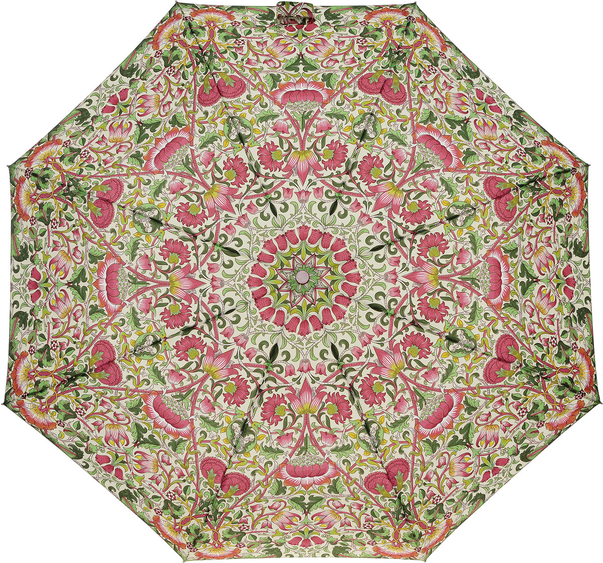 Зонт женский Morris & Co Minilite, механический, 3 сложения, цвет: мультиколор. L757-2795REM12-CAM-GREENBLACK Зонт женский Morris & Co Minilite, механический, 3 сложения, цвет: мультиколор. L757-2795REM12-CAM-GREENBLACKСтильный механический зонт Morris & Co Minilite в 3 сложения даже в ненастную погоду позволит вам оставаться элегантной. Облегченный каркас зонта выполнен из 8 спиц из фибергласса и алюминия, стержень также изготовлен из алюминия, удобная рукоятка - из дерева. Купол зонта выполнен из прочного полиэстера и оформлен оригинальным красочным принтом. В закрытом виде застегивается хлястиком на липучку. Зонт механического сложения: купол открывается и закрывается вручную до характерного щелчка. На рукоятке для удобства есть небольшой шнурок, позволяющий при необходимости надеть зонт на руку. К зонту прилагается чехол.Такой зонт компактно располагается в глубоком кармане, сумочке, дверке автомобиля.
