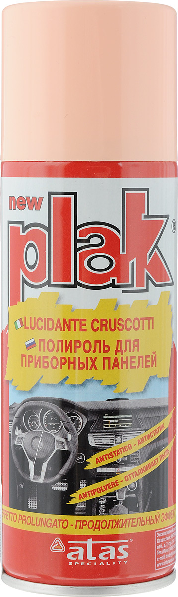 Полироль для приборных панелей Plak Персик, 200 млEL-0802.18 Полироль для приборных панелей Plak Персик, 200 млEL-0802.18Полироль Plak Персик предназначен для панели приборов, содержит освежитель воздуха продленного действия. Возвращает первоначальный блеск всем пластмассовым, виниловым и резиновым элементам отделки салона автомобиля, создавая на поверхности стойкий антистатический слой, отталкивающий пыль и грязь. Также полироль позволяет создать глянцевое покрытие. Товар сертифицирован.