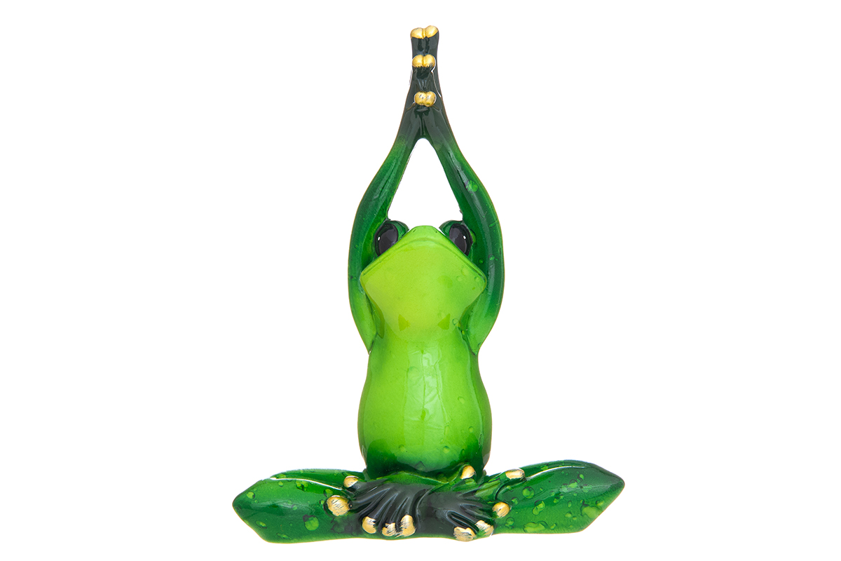 Фигурка декоративная Elan Gallery Лягушонок-йога, высота 12,5 смPARIS 75015-8C ANTIQUE Фигурка декоративная Elan Gallery Лягушонок-йога, высота 12,5 смPARIS 75015-8C ANTIQUEДекоративные фигурки - это отличный способ разнообразить внутреннее убранство вашего дома. Декоративная фигурка с изображением лягушки станет прекрасным сувениром, который вызовет улыбку и поднимет настроение.Фигурка выполнена из полистоуна.Размер статуэтки: 10 х 5 х 12,5 см.