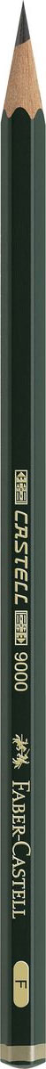 Faber-Castell Карандаш чернографитный Castell 9000 твердость F72523WD Faber-Castell Карандаш чернографитный Castell 9000 твердость F72523WDFaber-Castell Castell 9000 - шестигранный графитный карандаш наивысшего качества с долголетней традицией. Пригоден не только для письма, но и для эскизов и рисования. Покрыт лаком на водной основе в интересах защиты окружающей среды. Специальная SV технология вклеивания грифеля предотвращает его поломку при падении. Высокое качество мягкой древесины обеспечивает легкое затачивание.