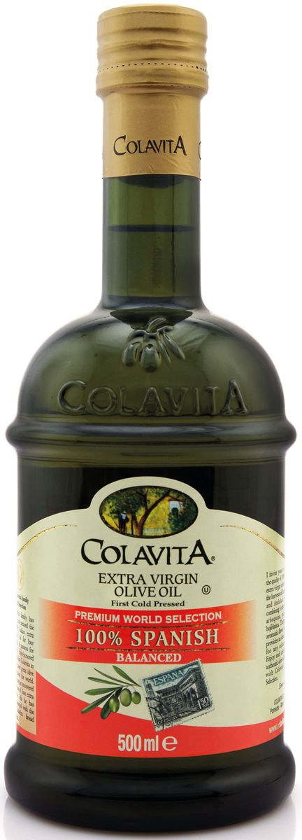 Colavita масло оливковое нерафинированное высшего качества Испания, 500 мл0120710 Colavita масло оливковое нерафинированное высшего качества Испания, 500 мл0120710Colavita Extra Virgin - это оливковое масло первого холодного отжима. Густое темное нерафинированное масло обладает легкой горчинкой, изготовлено без фильтрации из свежих итальянских оливок, сохранивших все свои натуральные свойства.