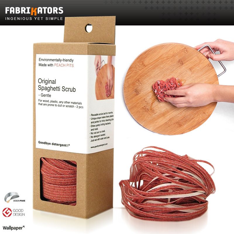 Губка Fabrikators Spaghetti, мягкая, 2 шт787502 Губка Fabrikators Spaghetti, мягкая, 2 шт787502Уникальная форма губки позволяет проникать в труднодоступные углы и щели. Но главное достоинство этого продукта - вы можете использовать минимум моющих средств или не использовать его вовсе. Губка подходит как для общей уборки, так и для удаления пятен с металлической посуды, раковины и бытовой техники. Изготовлено из хлопка, полиэстера и кукурузного волокна. Просты в использовании и уходе. Промойте и повесьте сушиться. На губке не скапливаются бактерии и плесень.
