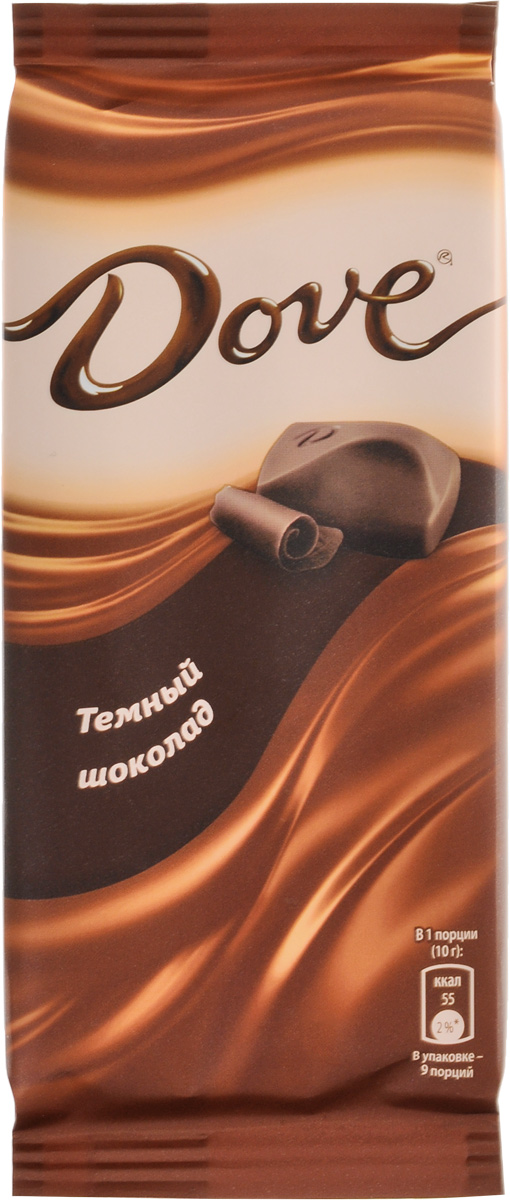 Dove темный шоколад, 90 г0120710 Dove темный шоколад, 90 г0120710Темный шоколад Dove нежный, как шелк: такой же обволакивающий, роскошный, соблазнительный. Dove изготовлен только из высококачественных, натуральных ингредиентов. Окунитесь в шелковое удовольствие! Уважаемые клиенты! Обращаем ваше внимание, что полный перечень состава продукта представлен на дополнительном изображении.