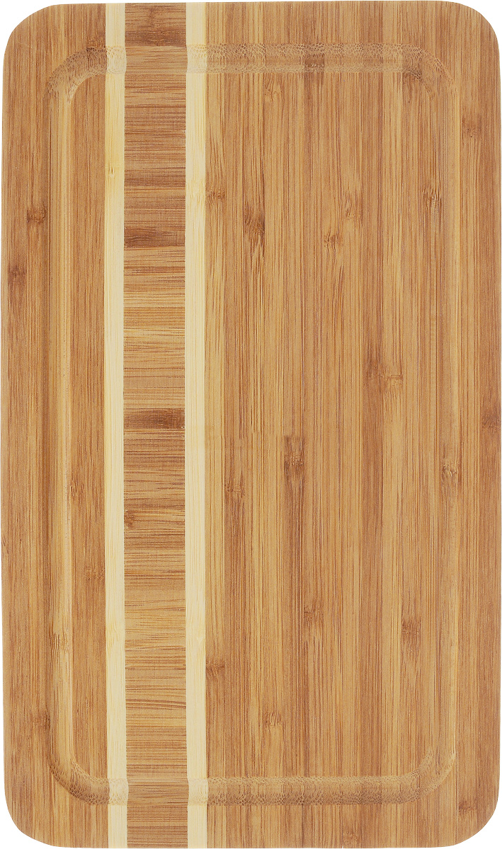 Доска разделочная Termico, 29 x 17 x 1,8 см. 22073854 009312 Доска разделочная Termico, 29 x 17 x 1,8 см. 22073854 009312Разделочная доска Termico выполнена из 100% натурального бамбука. Прочная, долговечная доска не боится воды и не впитывает запахи. Легко моется, бережно относится к лезвию ножа. По краям доска оснащена бортиком для стока жидкости. Такая доска понравится любой хозяйке и будет отличной помощницей на кухне.