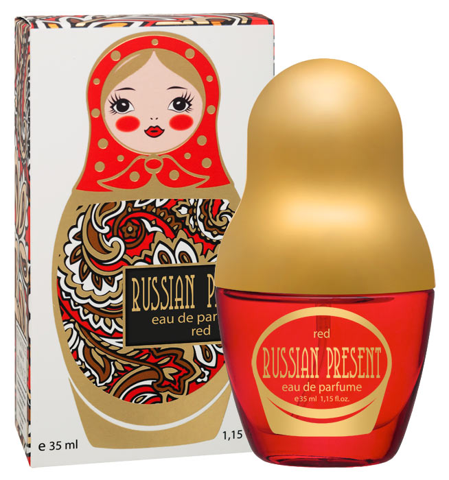 Sergio Nero Парфюмерная вода Russian Present Red женская 35млперфорационные unisex Sergio Nero Парфюмерная вода Russian Present Red женская 35млперфорационные unisexЦветочно-фруктовый аромат RUSSIAN PRESENT Red от Sergio Nero вспыхивает ярким летним аккордом с нотами апельсина, бергамота, грейпфрута, кассии, мандарина и черной смородины - соблазнительным, наполняющим силами и искрящимся теплом. Более мягко звучат ноты «сердца»: абрикос, жасмин, ландыш, лилия, роза, переходящие в бархатистую базу из амбры, бобов тонка, ванили, кедра и мускуса.Это аромат соблазна и волнующей игры. Первоначальная чарующая цитрусовая сладость постепенно трансформируется в спокойное, долго играющее элегантное звучание, делая RUSSIAN PRESENT Red идеальным парфюмом на каждый день.Разработан совместно с EXPRESSIONS PARFUMEES, Франция.Начальные ноты: апельсин, бергамот, грейпфрут, кассия, мандарин, черная смородина Ноты «сердца»: абрикос, жасмин, ландыш, лилия, роза Базовые ноты: амбра, бобы тонка, ваниль, кедр, мускус