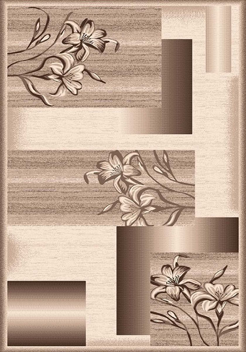 Ковер Mutas Carpet Мега, цвет: бежевый, 60 х 110 см. 203420130212179144ES-412 Ковер Mutas Carpet Мега, цвет: бежевый, 60 х 110 см. 203420130212179144ES-412Ковер Mutas Carpet, изготовленный из высококачественного материала, прекрасно подойдет для любого интерьера. За счет прочного ворса ковер легко чистить. При надлежащем уходе синтетический ковер прослужит долго, не утратив ни яркости узора, ни блеска ворса, ни упругости. Самый простой способ избавить изделие от грязи - пропылесосить его с обеих сторон (лицевой и изнаночной). Влажная уборка с применением шампуней и моющих средств не противопоказана. Хранить рекомендуется в свернутом рулоном виде.
