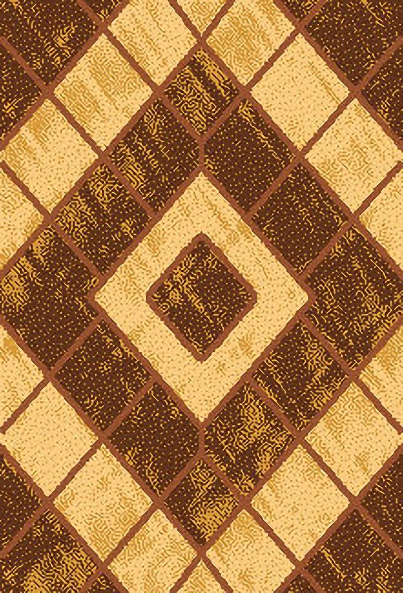 Ковер ART Carpets Триа, цвет: золотой, 80 х 150 см. 203420130212182528WUB 5647 weis Ковер ART Carpets Триа, цвет: золотой, 80 х 150 см. 203420130212182528WUB 5647 weisВорс 100% полиэстер, букле