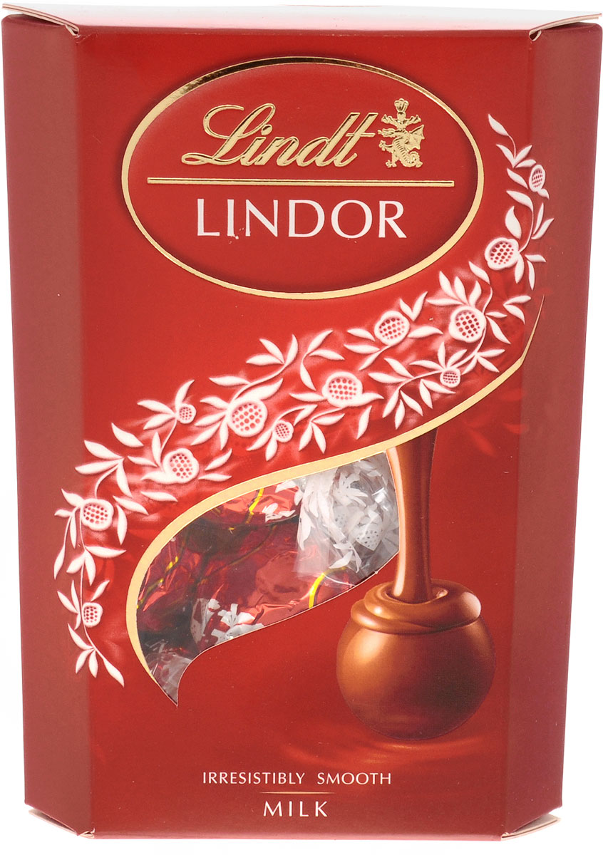 Lindt Lindor конфеты из молочного шоколада, 100 г0120710 Lindt Lindor конфеты из молочного шоколада, 100 г0120710Великолепное сочетание самого нежного молочного шоколада Lindor и тающей кремовой начинки. Этот нежнейший вкус подарит вам яркие и незабываемые моменты блаженства.Уважаемые клиенты! Обращаем ваше внимание, что полный перечень состава продукта представлен на дополнительном изображении.