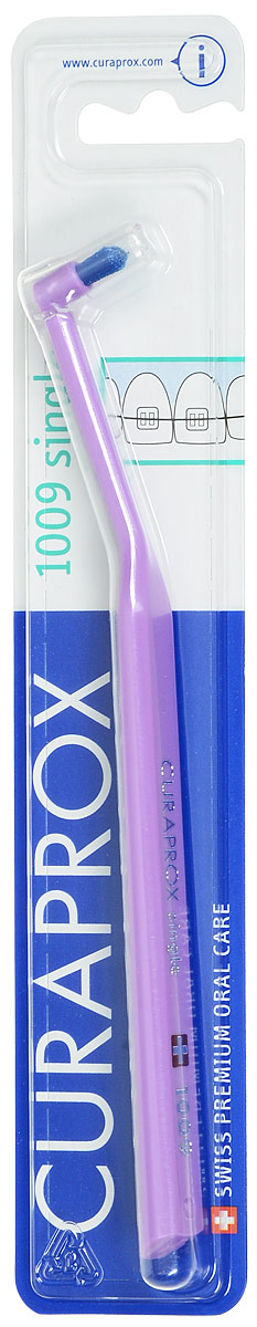 Curaprox CS 1009 Монопучковая щетка single & sulcular, цвет: сиреневый, 9 ммMFM-3101 Curaprox CS 1009 Монопучковая щетка single & sulcular, цвет: сиреневый, 9 ммMFM-3101Curaprox CS 1009 Монопучковая щетка single & sulcular, цвет: сиреневый, 9 мм