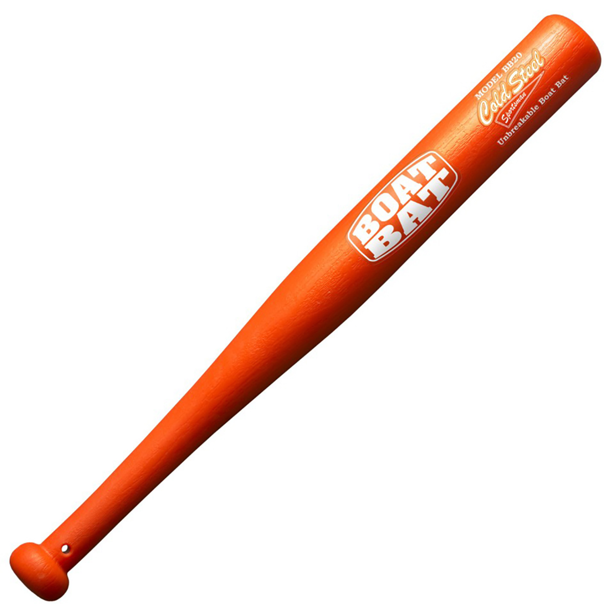 Бита бейсбольная Cold Steel Boat Bat, длина 20120330_yellow/black Бита бейсбольная Cold Steel Boat Bat, длина 20120330_yellow/blackХотите принести домой большую рыбу? С битой Boat Bat вам это удастся. Изготовленная из ударопрочного полипропилена путем точного литья подавлением, она не дает трещин, не коробится и не расслаивается, как это бывает с деревянными битами, а благодаря своей текстуре, напоминающей дерево, и шнурку бита обеспечивает надежный, безопасный, нескользящий хват даже если у вас холодные, мокрые или грязные руки.В отличие от многих других бит на рынке биты Boat Bat невероятно жесткие, яркие, водонепроницаемые, а еще они не тонут! Размер можно подобрать даже для самой крупной рыбы. Это отличное дополнение к вашему рыболовному снаряжению. Бросьте биту в багажник, лодку или каяк и приготовьтесь к приключениям!
