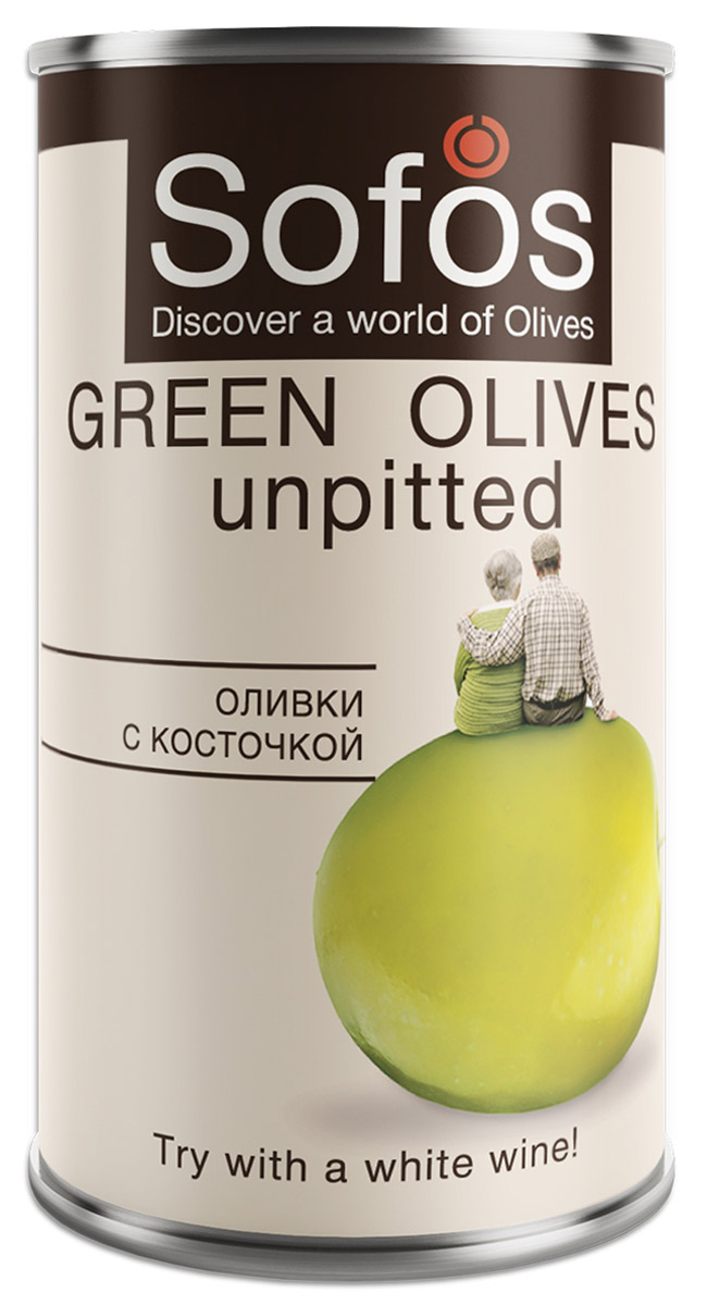 Sofos оливки с косточкой, 300 мл0120710 Sofos оливки с косточкой, 300 мл0120710Продукт содержит пектины, которые являются мусорщиками, выметая из человеческого организма шлаковые отложения, соли тяжелых металлов и токсины. Поэтому у жителей крупных, загазованных выхлопными газами городов, баночка маслин или оливок всегда должна стоять в холодильнике.