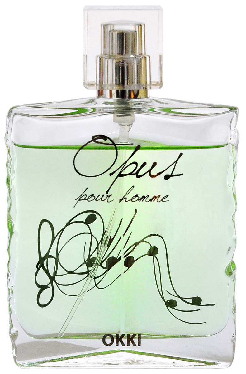Okki Opus pour Homme Туалетная вода 50 мл28032022 Okki Opus pour Homme Туалетная вода 50 мл28032022Совершенно мужской ароматГоловные ноты бергамота, лимона, базилика и лавандыпридают аромату звонкое и энергичное звучание.Сердечный аккорд от чувственной розы и упоительногожасмина к холодному кориандру, розовому перцу с имбирем и кардамоном вибрирует и набирает силу, создавая гармонию.Базовые ноты развивают амброво - кедровый шлейф,доминируя над древесными нотами ароматом ветивера,мускуса и пачули
