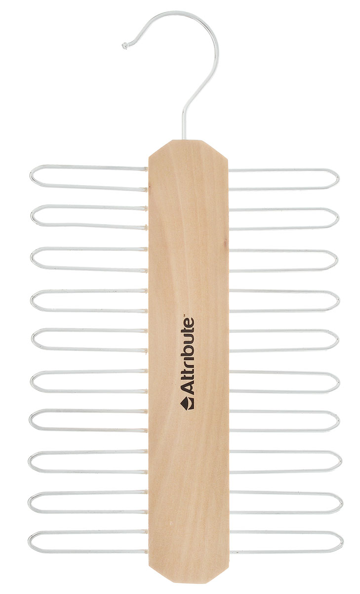 Вешалка для галстуков Attribute Hanger Classic, цвет: бежевый, 17 х 29,5 смU210DF Вешалка для галстуков Attribute Hanger Classic, цвет: бежевый, 17 х 29,5 смU210DFВешалка для галстуков Attribute Hanger Classic выполнена из металла и дерева. Удобная вешалка позволит компактно и аккуратно хранить галстуки и другие аксессуары. Длина вешалки: 17 см. Высота вешалки: 29,5 см.