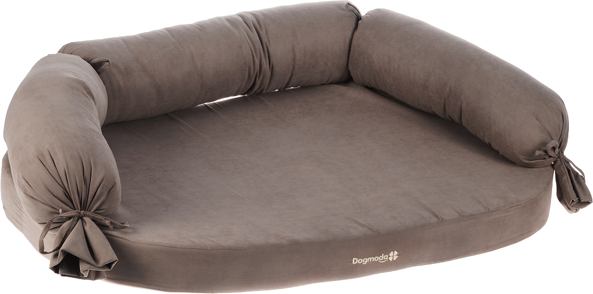 Диван для собак Dogmoda Чикаго, цвет: коричневый, 100 x 60 х 24 см0120710 Диван для собак Dogmoda Чикаго, цвет: коричневый, 100 x 60 х 24 см0120710Диван Dogmoda Чикаго обязательно понравится вашему питомцу. Изделие выполнено из высококачественного полиэстера, а наполнитель - из поролона и холлофайбера. Диван оснащен удобной спинкой. Ваш любимец сразу же захочет забраться на него, там он сможет отдохнуть и подремать в свое удовольствие. Компактные размеры позволят поместить лежак, где угодно, а приятная цветовая гамма сделает его оригинальным дополнением к любому интерьеру.Высота лежака (с учетом спинки): 24 см.
