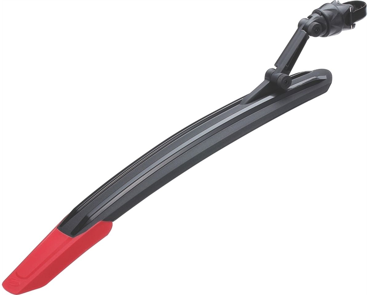 Крыло заднее BBB GrandProtect MTB, цвет: красный, черныйBFD-14R Крыло заднее BBB GrandProtect MTB, цвет: красный, черныйBFD-14RЗаднее крыло BBB GrandProtect MTB с брызговиками TPR выполнено из двухцветного композитного материала. Специально разработанная геометрия обеспечивает обширную область защиты от воды и грязи. Система быстрой установки RingFix.В комплекте наклейка для защиты подседельного штыря.Подходит для 27,5 и 29-дюймовых байков.Подходит для подседельных штырей диаметром от 25 до 34,9 мм.